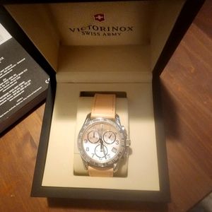 Womans victorinox watch pink
